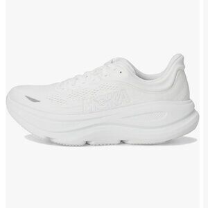 White HOKA Bondi 9 Sneakers Size 7.5